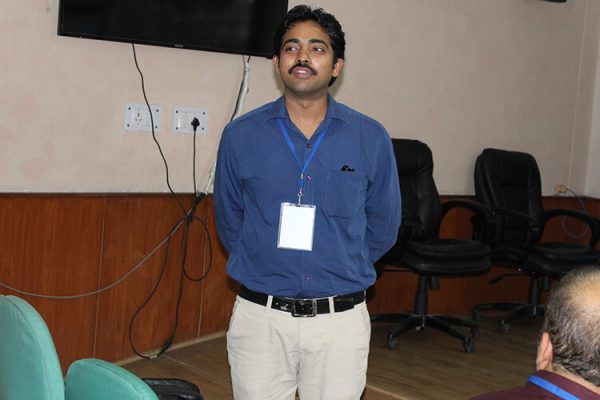 7 Dr. Satya Pavan Kumar Varma Chekuri at IC InnovatorClub Fifth Meeting