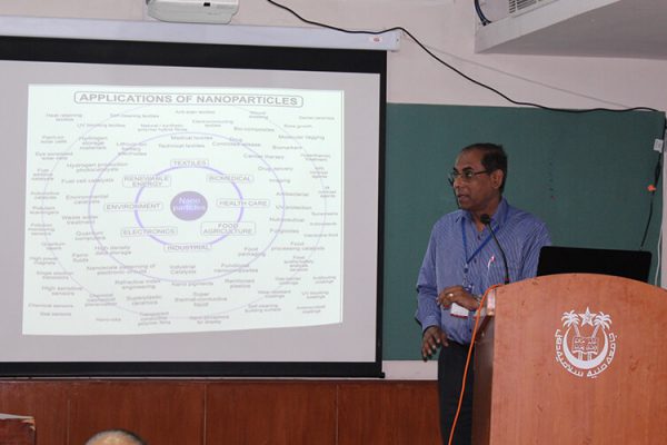 9 Dr. Amit Kumar Dinda giving presentation at IC InnovatorClub Fifth Meeting