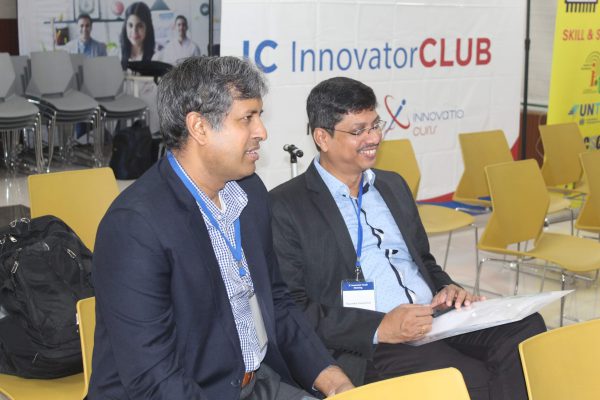 Ananda Sen Gupta and Nitin Thapliyal in IC InnovatorCLUB seventh meeting