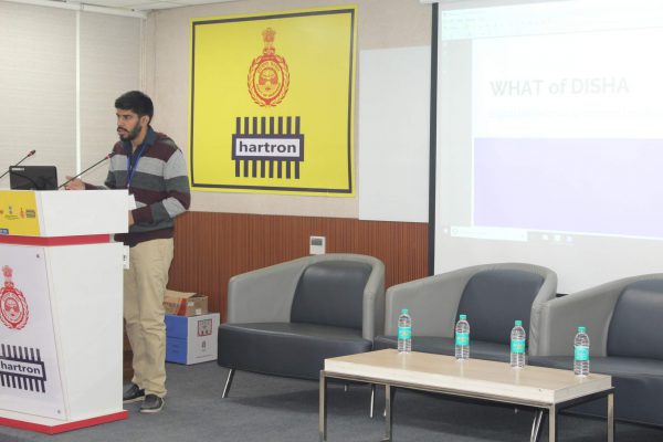 Dhruv Singh presentation on DISHA in IC InnovatorCLUB seventh meeting