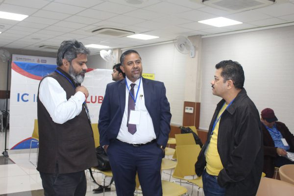Priya Ranjan , Rajeev Janardhnan and Munender Soperna at IC InnovatorCLUB meeting