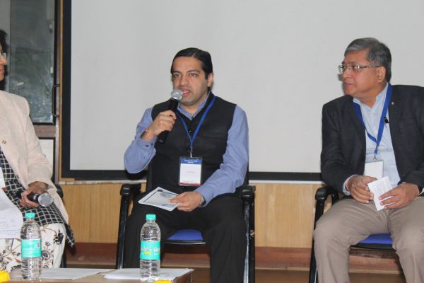Ashish Makhani and Mukkul Bagga, Panel discussion on Trends & opportunities of IoMT at IC InnovatorCLUB Meeting at IIT Delhi