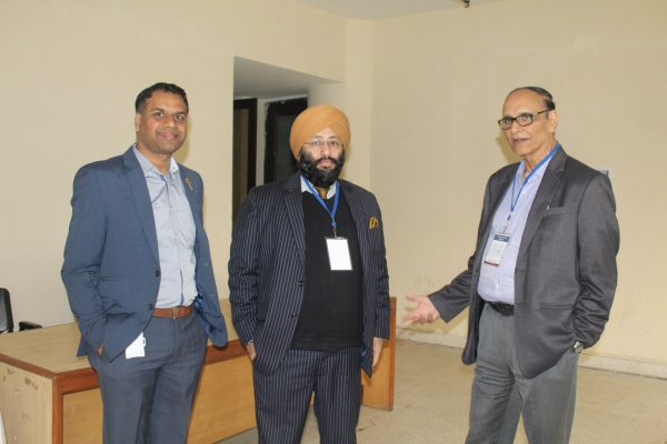 Dr. Vibhor Gupta, Dr. Harpal Singh Malhotra and Dr. VK Singh at IC InnovatorCLUB Meeting at IIT Delhi