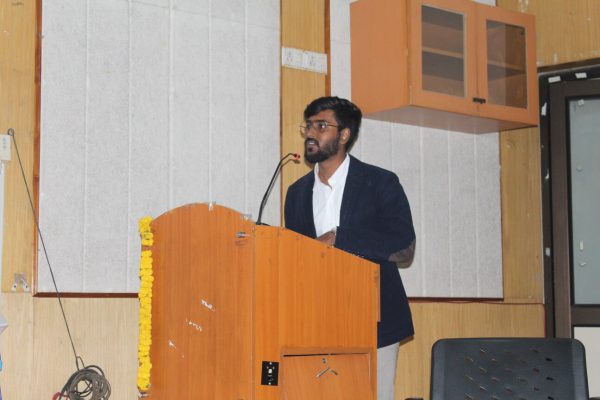 Saketh Venkat at IC InnovatorCLUB Meeting at IIT, Delhi