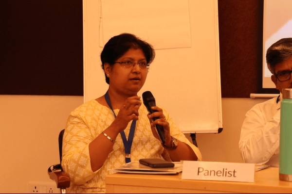 Dr. Vibha Jain in panel discussion at IC InnovatorClub Meeting