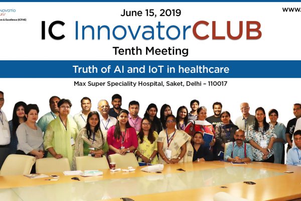 Group photo of tenth IC InnovatorCLUB meeting particpants!