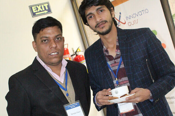 Shivank-Khandelwal-and-Sanjay-Gaur-from-InnovatioCuris-at-IC-InnovatorCLUB-second-meeting