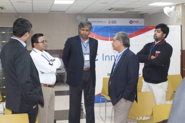 IC InnovatorCLUB members intercating on DISHA Act