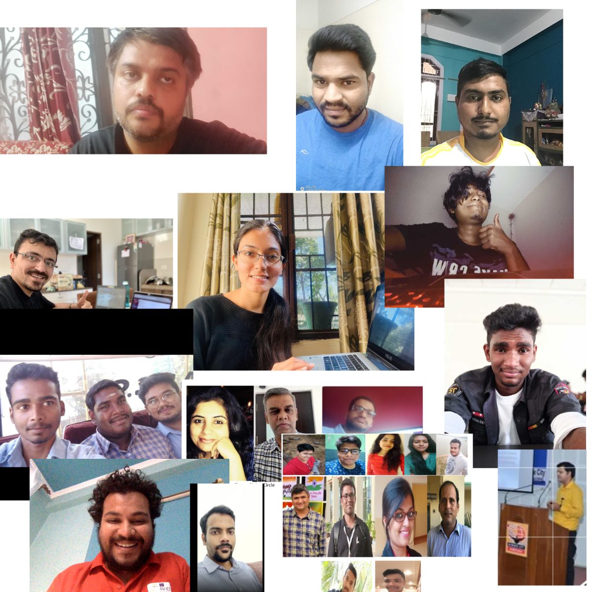 2. Social media selfie collage campaign of particippants (1)